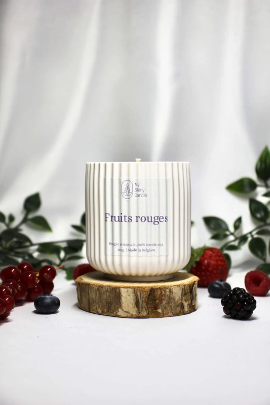 bougie fruits rouges