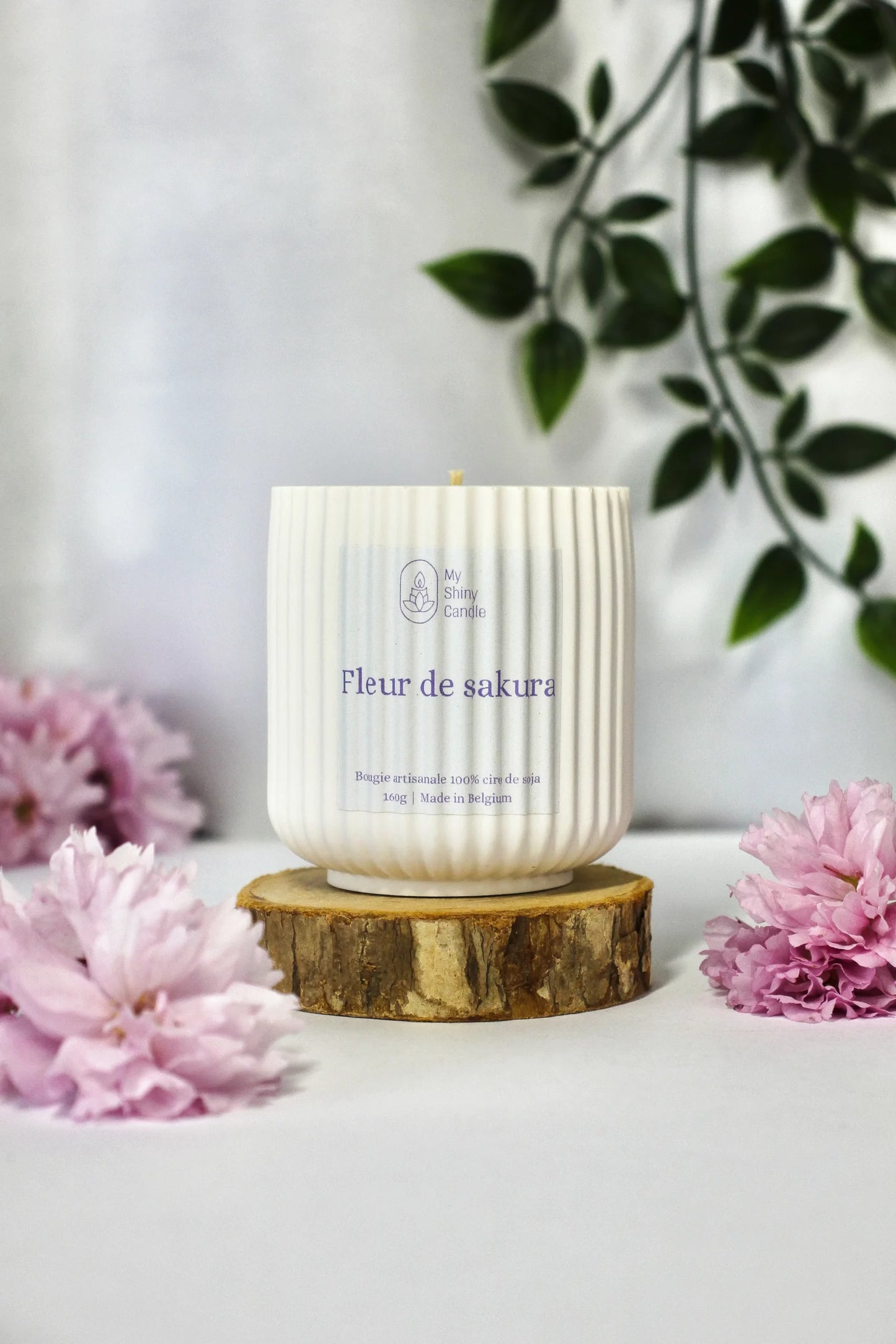 bougie fleur de sakura