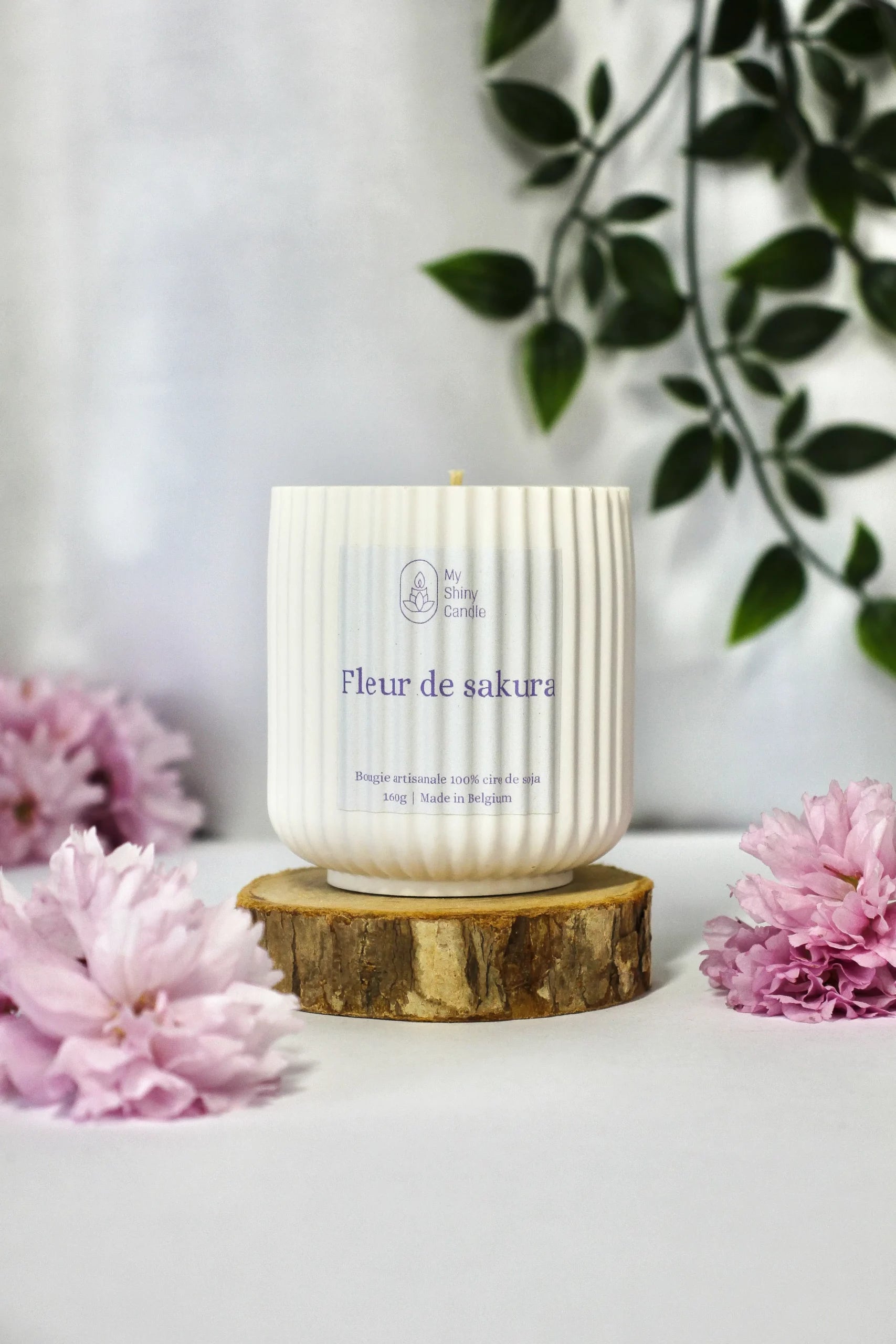 bougie fleur de sakura